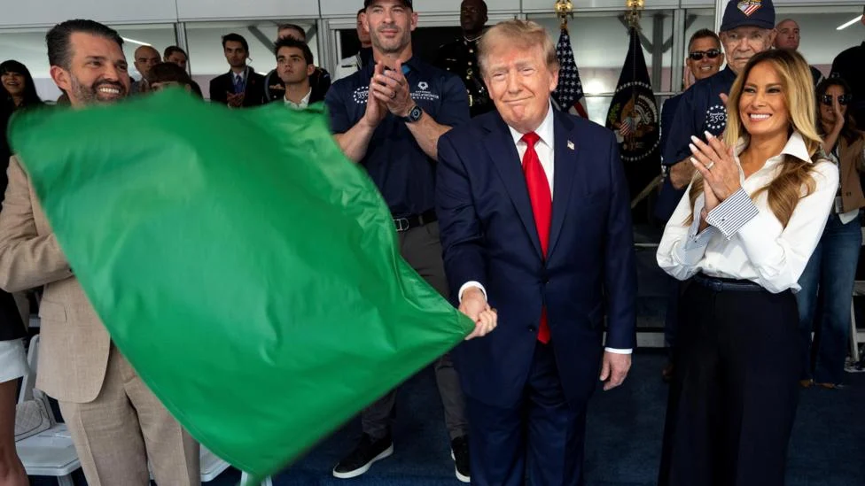 President Trump Leads Ceremonial Lap as IndyCar Makes Historic Debut in Washington DC