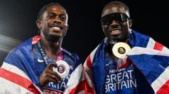 Romell Glave and Jeremiah Azu Secure Sensational 100m One-Two for Great Britain