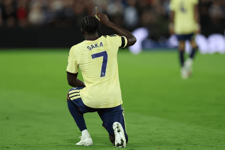 Bukayo Saka Leads Arsenal to Victory Over Struggling Aston Villa at Villa Park