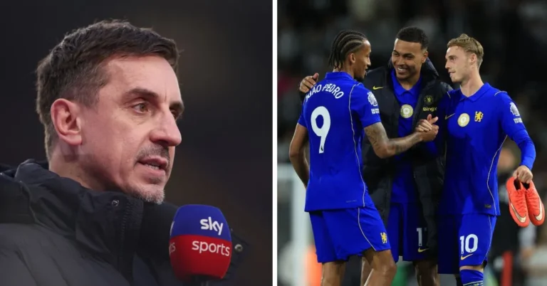 Gary Neville Backs Arsenal Over Chelsea in Title Race Despite Blues’ Strong Start