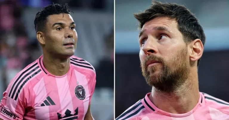 Casemiro Praises Lionel Messi Following Inter Miami’s Dominant 7-1 Victory