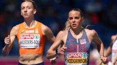 Keely Hodgkinson Reaches European 800m Final as Rival Audrey Werro Wins Appeal After Fall