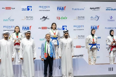Sheikh Zayed Bin Hamad Attends 2026 Jiu-Jitsu World Championship in Abu Dhabi