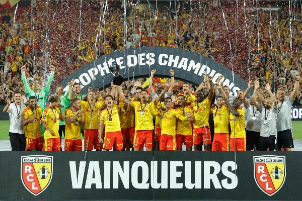 Lens Stun Paris Saint-Germain to Secure First-Ever French Super Cup Title