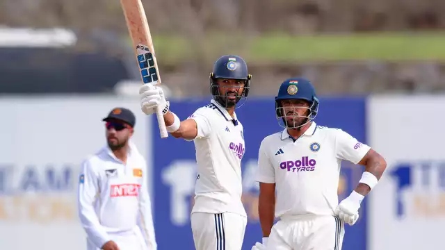 Padikkal and Jurel Anchor India on Rain-Shortened Second Day in Galle