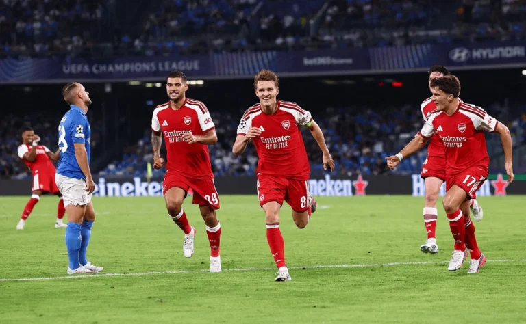 Martin Odegaard Strike Secures Hard-Fought Champions League Victory for Arsenal at Napoli