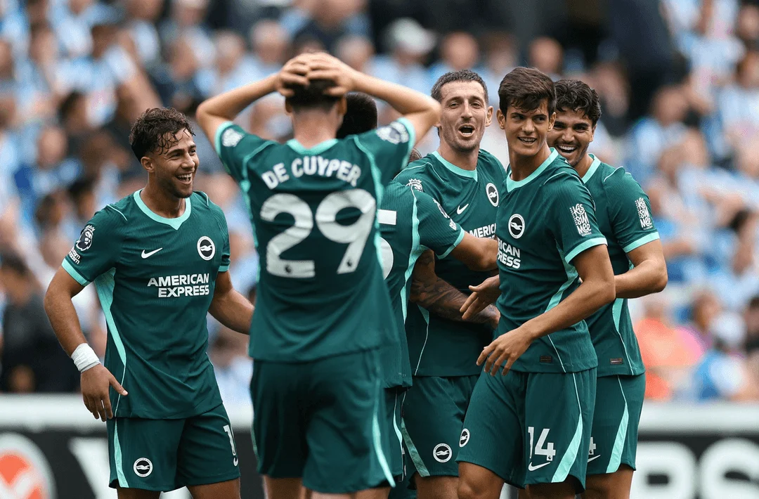 Brighton Surge into Top Four After Five-Goal Thrashing of 10-Man Coventry