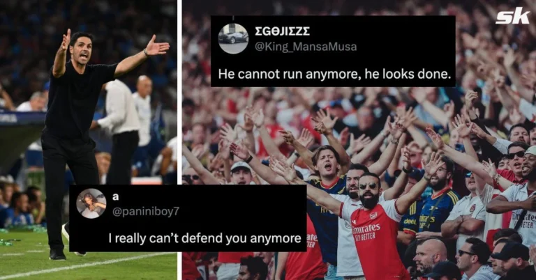 Arsenal fans turn on Bukayo Saka after 3-0 loss