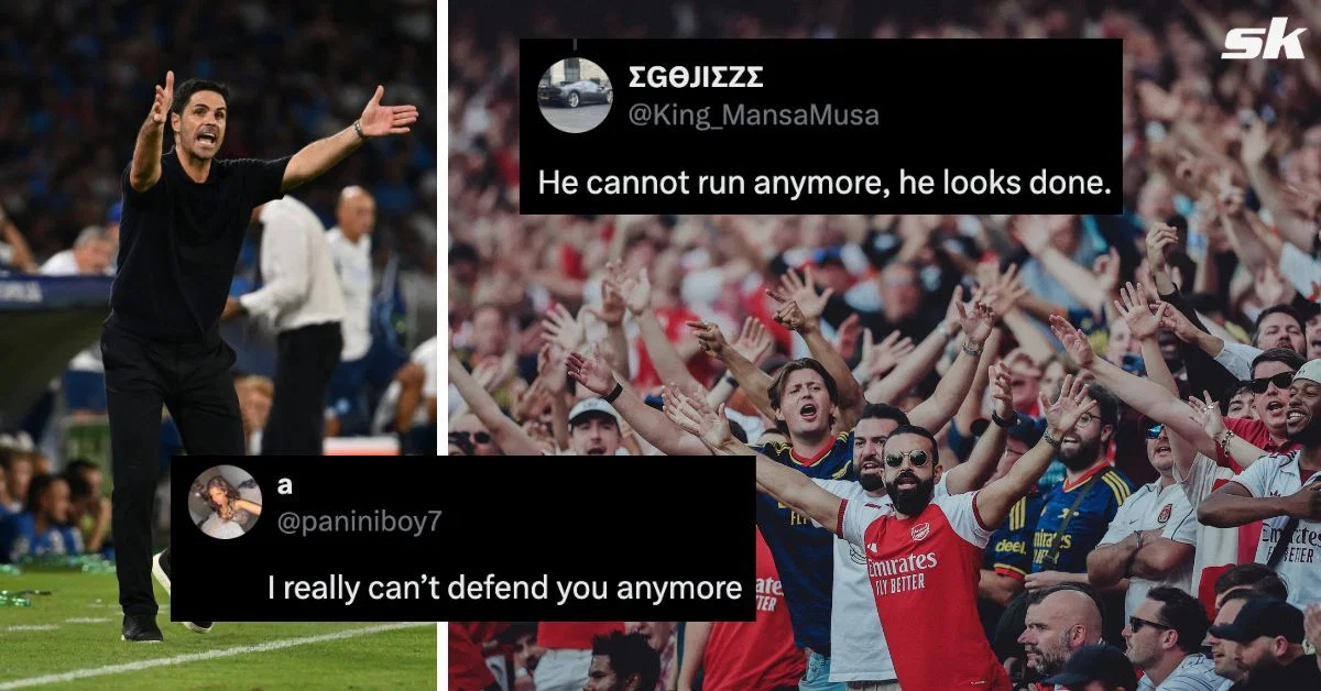Arsenal fans turn on Bukayo Saka after 3-0 loss