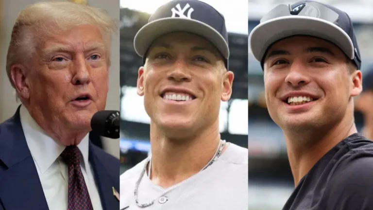 Ben Verlander Jokes About Donald Trump’s Height After Yankees Clubhouse Visit