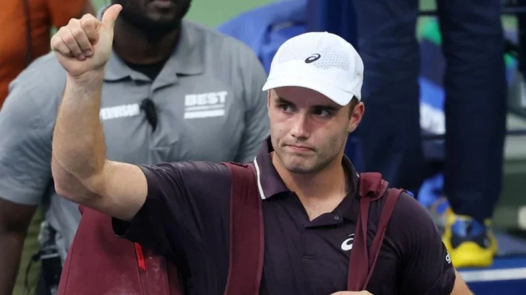 Arthur Fery’s US Open Debut Ends in First-Round Defeat to Lorenzo Musetti