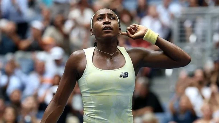 Coco Gauff Rallies to Beat Mirra Andreeva and Set Up US Open Semi-Final