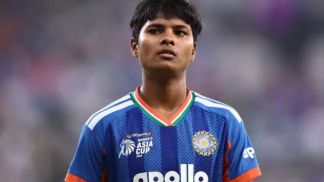Kranti Gaud Fined for ICC Code of Conduct Breach in Asia Cup Final