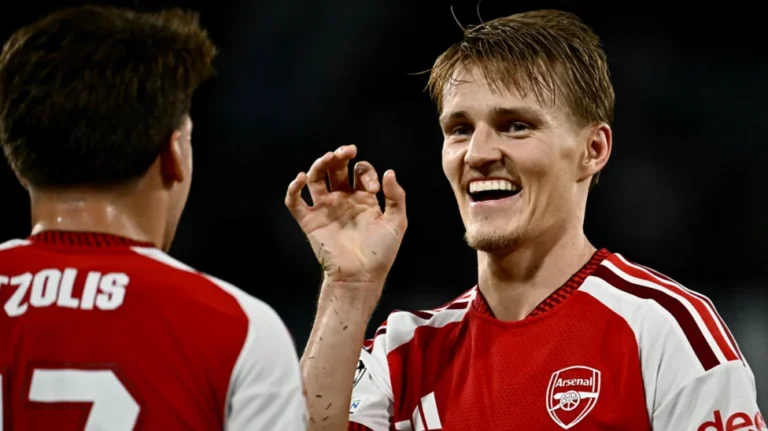 Martin Odegaard Returns to Peak Form as Arsenal Secure Champions League Victory Over Napoli