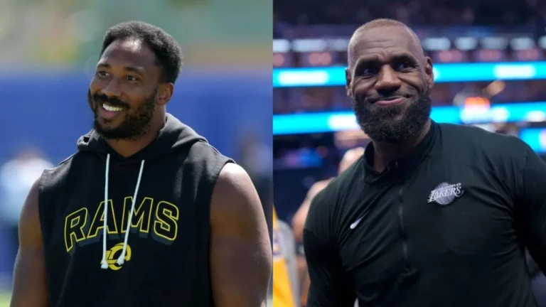 LeBron James Shares Brief Reaction to Myles Garrett Earning NFL’s Top Player Honor