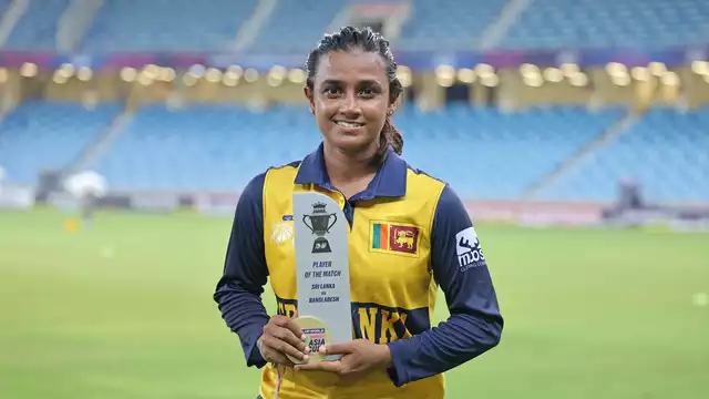 Harshitha Samarawickrama Leads Sri Lanka to Asia Cup Semi-Finals Over Bangladesh