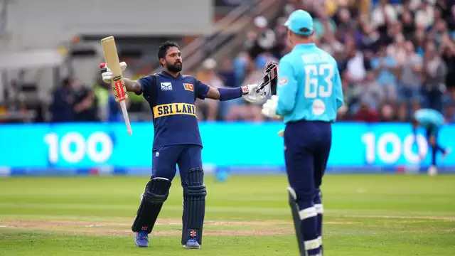 Kusal Mendis Century and Wellalage Spells Level ODI Series