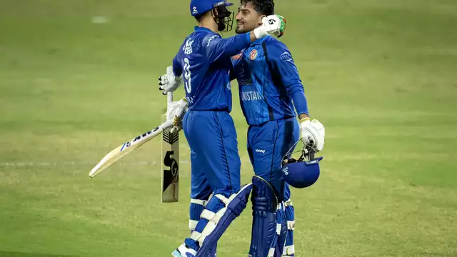 Omarzai Century Powers Afghanistan to Series-Sealing Victory